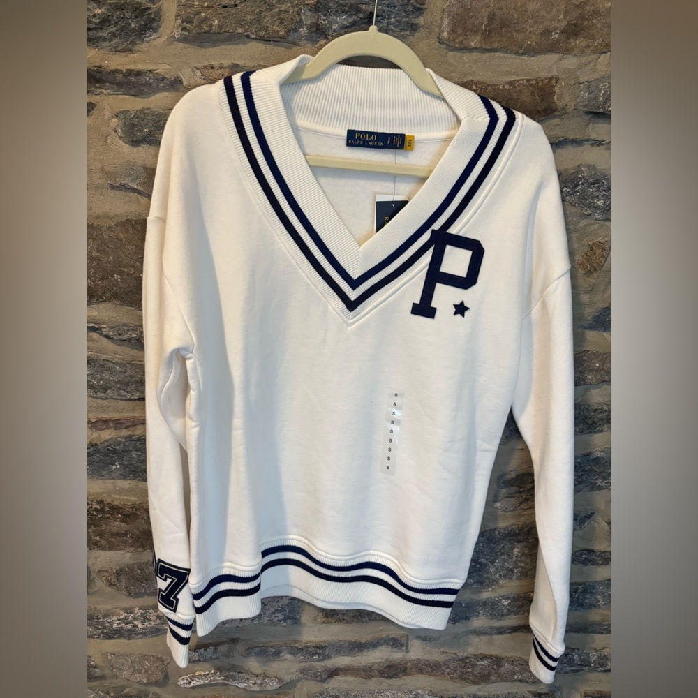 NWT Polo Ralph Lauren Varsity Sweatshirt